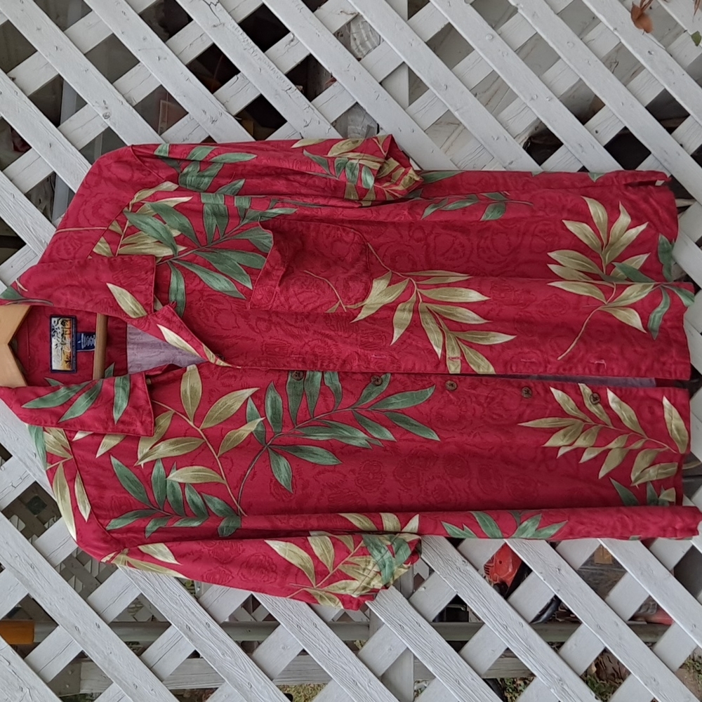 Havana Jack's Cafe Long Sleeve Button Down Shirt